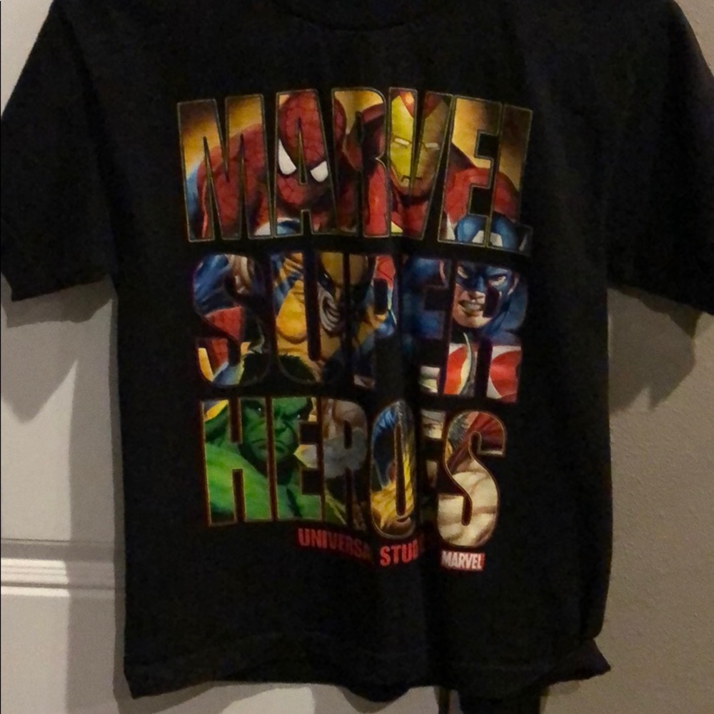 Marvel Super Hero Universal Studios shirt